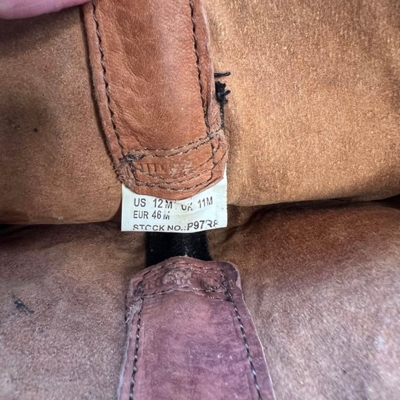 Rhino Premium Brown Western Work Boots Size 12 M - Picture 4 of 10